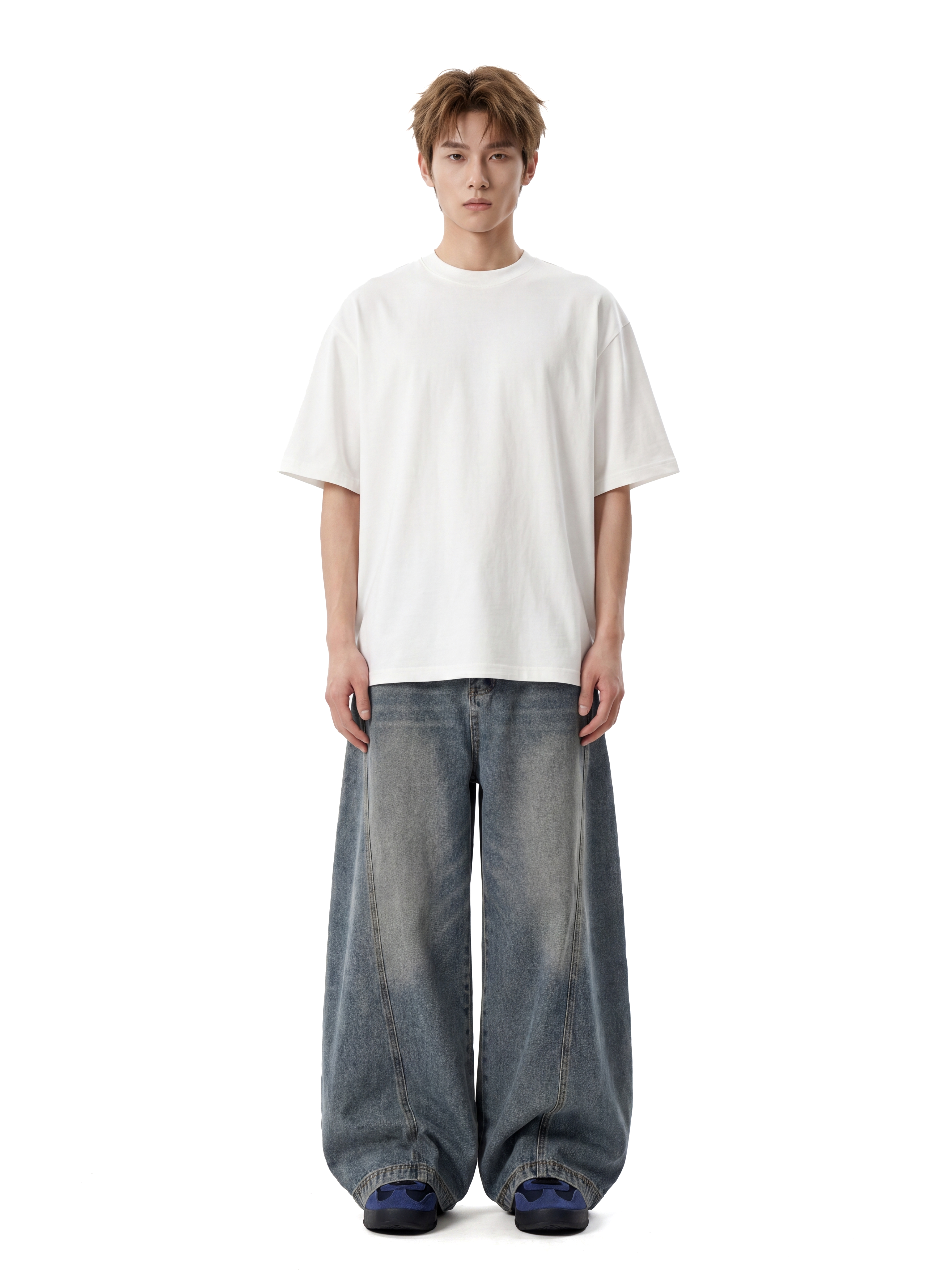 KOOMO COTTON RELAX FIT TEE