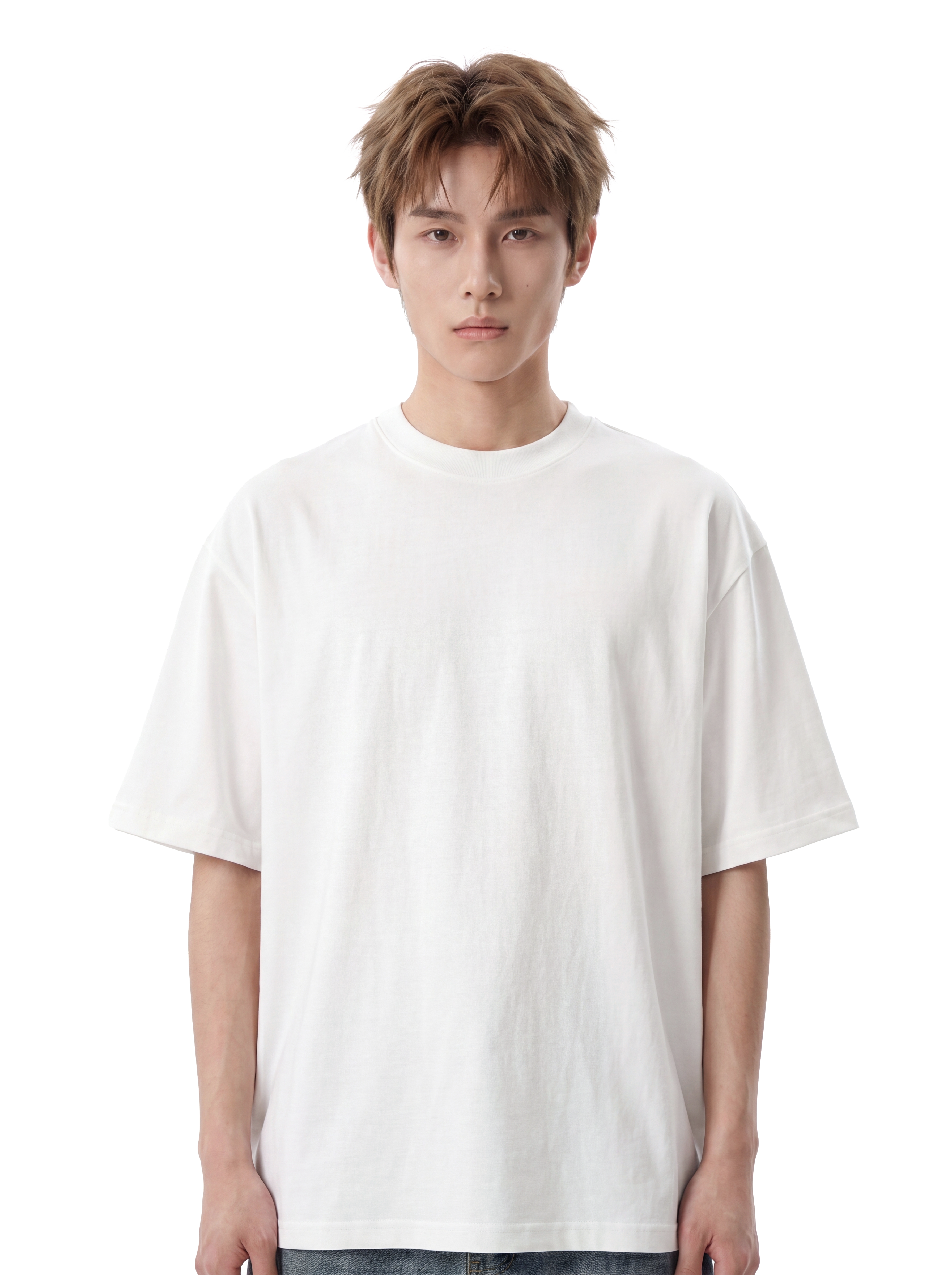 KOOMO COTTON RELAX FIT TEE